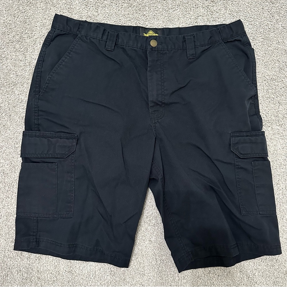 Tradesmax Pro Men’s Black Cargo Shorts